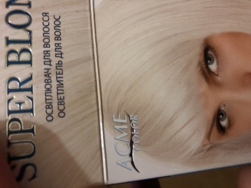 Фото  Acme Professional Осветлитель для волос  Energy Blond 30 мл від користувача Iryna