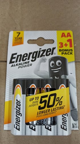 Фото Батарейка Energizer AA bat Alkaline 2шт Power (E300133000) від користувача Turbo-Yurik