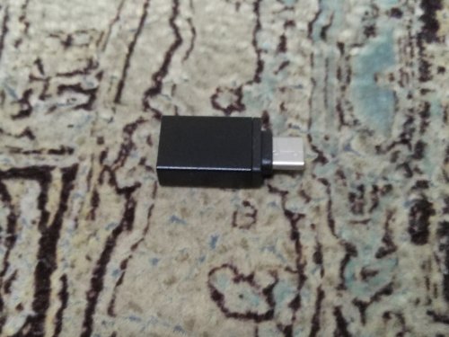 Фото Адаптер USB Type-C DENGOS USB - USB Type-C Black (ADP-009) від користувача 