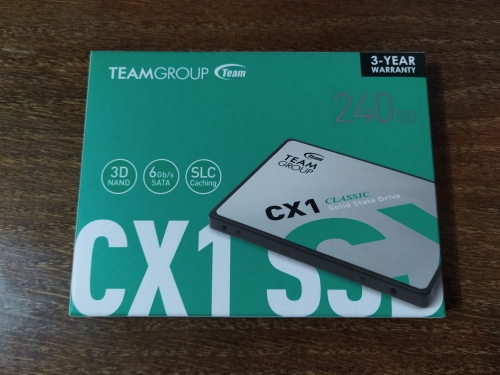 Фото SSD накопичувач TEAM CX1 240 GB (T253X5240G0C101) від користувача Winter Guest