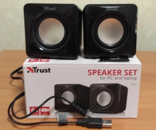 Фото Мультимедійна акустика Trust Ziva Compact 2.0 Speaker Set (22132) від користувача 