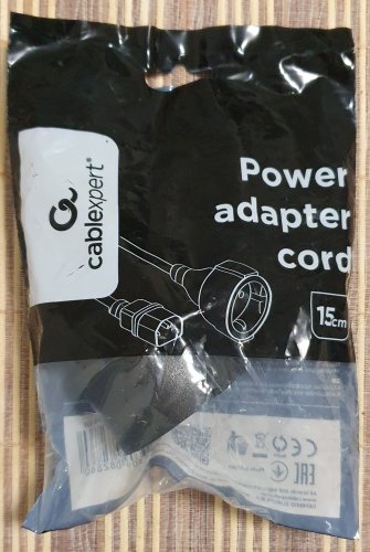 Фото кабель живлення Cablexpert PC-SFC14M-01 від користувача Архімед