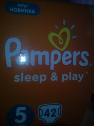 Фото Підгузки Pampers Sleep&Play Junior 5 (42 шт.) від користувача Seem