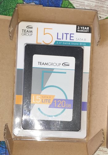 Фото SSD накопичувач TEAM L5 Lite 120 GB (T2535T120G0C101) від користувача biktop