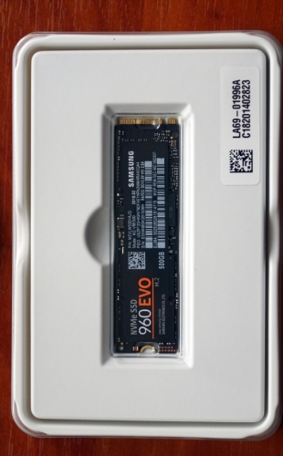 Фото SSD накопичувач Samsung 960 EVO (MZ-V6E500BW) від користувача vetos