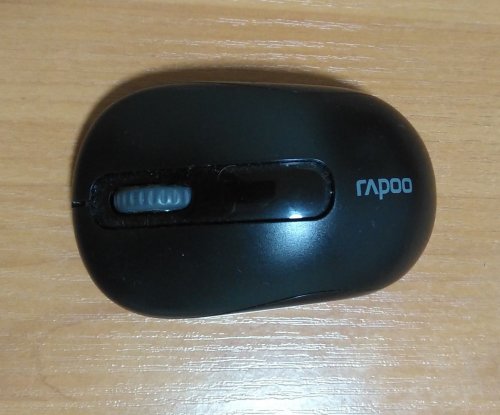 Фото Комплект (клавіатура + миша) RAPOO X1800S Wireless Black від користувача 
