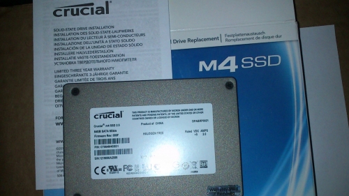 Фото SSD накопичувач Crucial M4 CT064M4SSD1 від користувача ScorpionRRR