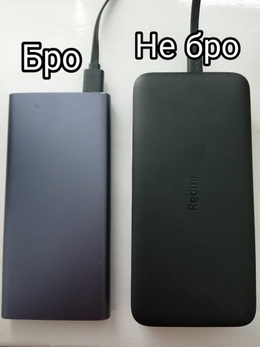 Фото Зовнішній акумулятор (павербанк) Xiaomi Redmi Power Bank 20000mAh Black (VXN4304GL) від користувача Holo Volo