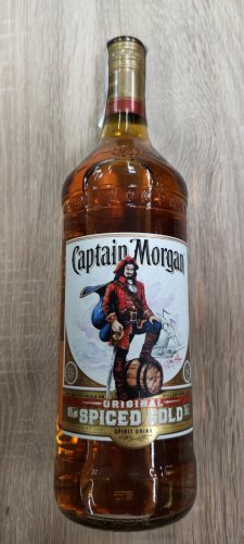Фото Ром Captain Morgan Ромовый напиток Spiced Gold 1 л 35% (5000299223055) від користувача Serhii