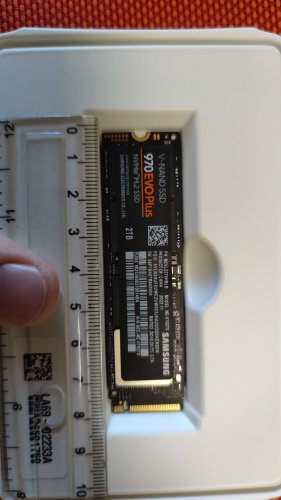Фото SSD накопичувач Samsung 970 EVO Plus 2 TB (MZ-V7S2T0BW) від користувача Юрий