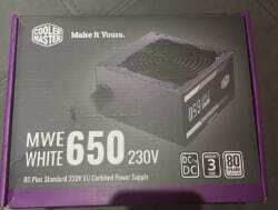 Фото Блок живлення Cooler Master MWE 650 White V2 (MPE-6501-ACABW) від користувача mandragor971