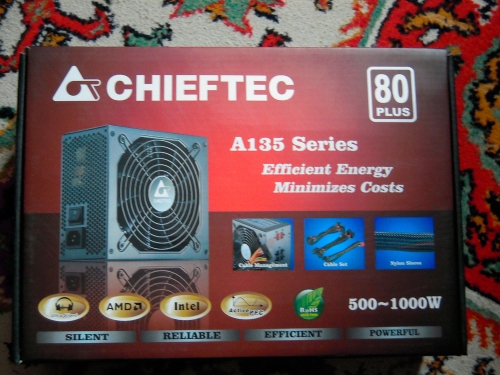 Фото Блок живлення Chieftec A-135 APS-650C від користувача 