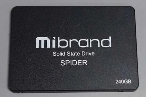 Фото SSD накопичувач Mibrand Spider 240 GB (MI2.5SSD/SP240GB) від користувача marinabezbochk