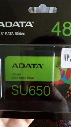 Фото SSD накопичувач ADATA Ultimate SU650 240 GB (ASU650SS-240GT-R) від користувача Саша Савченко