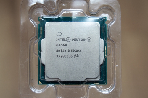 Фото Процесор Intel Pentium G4560 (BX80677G4560) від користувача Дмитрий Шаульский