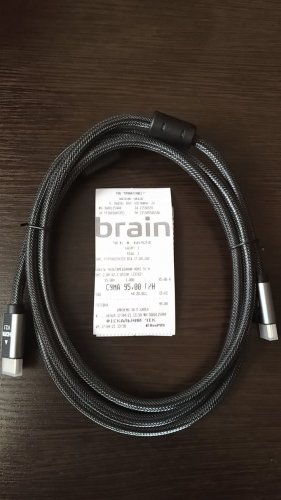 Фото Кабель ATcom Premium HDMI 2m Black (23782) від користувача uncle joseph