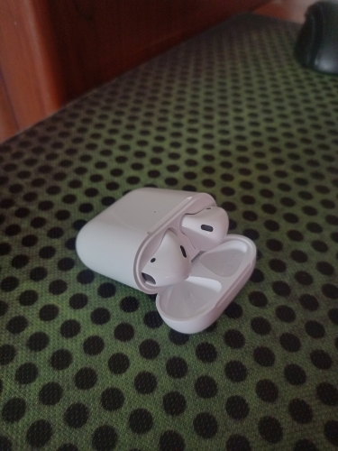 Фото Навушники TWS Apple AirPods with Wireless Charging Case (MRXJ2) від користувача Григорій Піртахія
