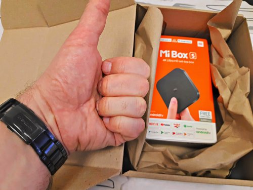 Моя розпаковка Xiaomi Mi Box S.