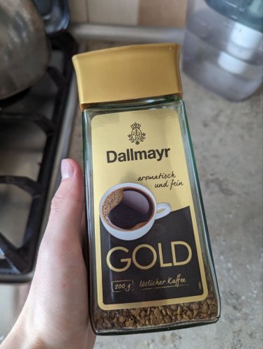 Фото розчинна кава Dallmayr Gold растворимый 200 г (4008167270508) від користувача Денис