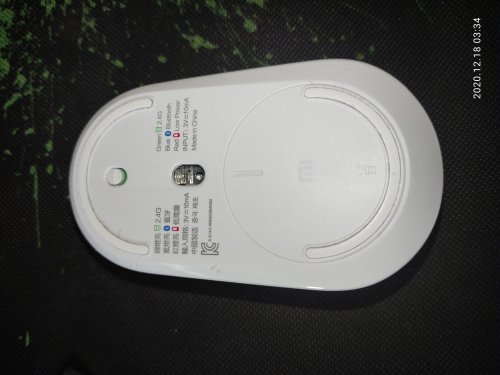 Фото Миша Xiaomi Mi Dual Mode Wireless Mouse Silent Edition White (HLK4040GL) від користувача Виталий