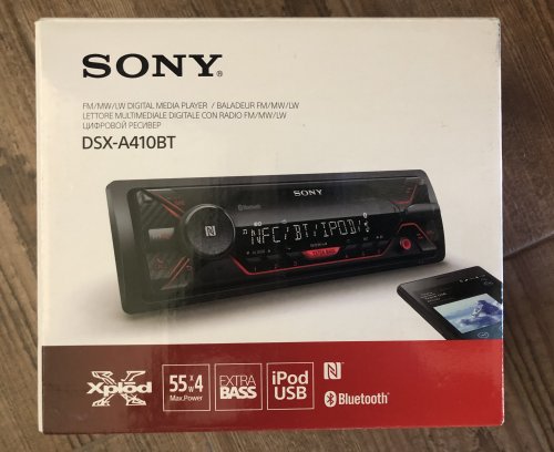 Фото Бездискова MP3-магнітола Sony DSX-A410BT від користувача Andrew