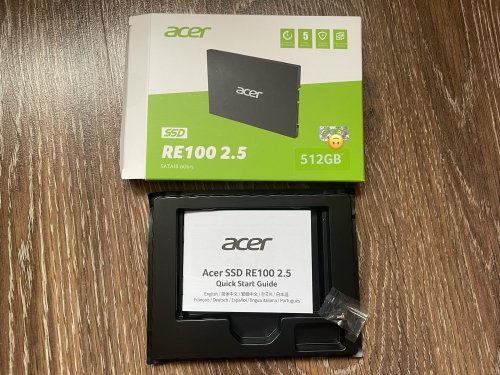Фото SSD накопичувач Acer RE100 512 GB (BL.9BWWA.108) від користувача KrokodiL