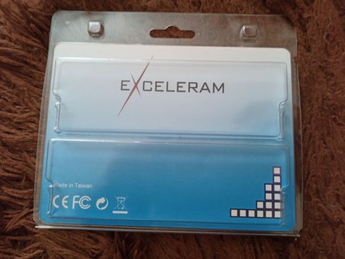 Фото Пам'ять для настільних комп'ютерів Exceleram 8 GB (2x4GB) DDR3 1600 MHz (E30173A) від користувача Денис