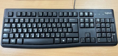 Фото Клавіатура Logitech K120 (UKR OEM) (920-002643) від користувача 