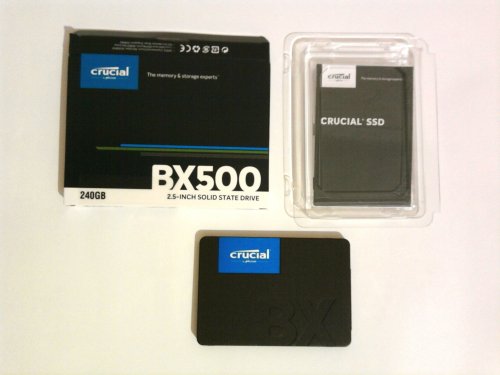 Фото SSD накопичувач Crucial BX500 240 GB (CT240BX500SSD1) від користувача Test UA
