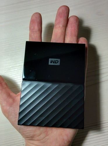 Фото Жорсткий диск WD My Passport 2 TB Black (WDBS4B0020BBK) від користувача Ігор