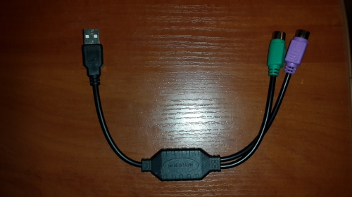 Фото Адаптер PS/2 Cablexpert USB to PS/2 (UAPS12-BK) від користувача lordep