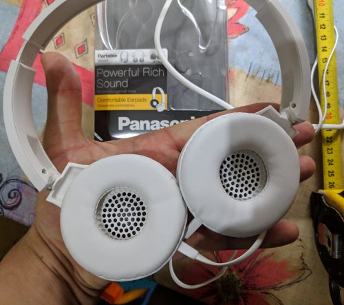 Фото Навушники без мікрофону Panasonic RP-HF300GC-W White від користувача Мертвий ринок ПК