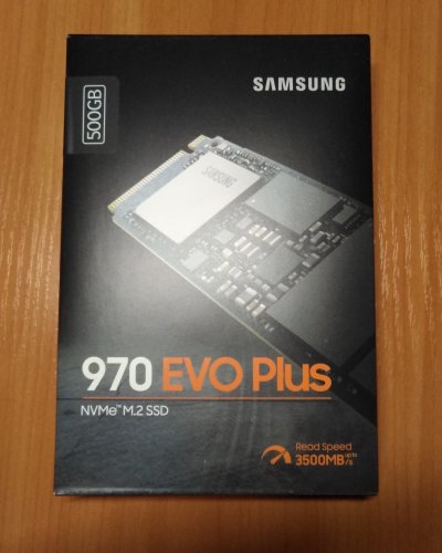 Фото SSD накопичувач Samsung 970 EVO Plus 500 GB (MZ-V7S500BW) від користувача 