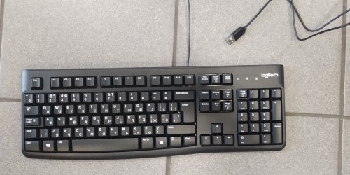 Фото Клавіатура Logitech K120 (UKR OEM) (920-002643) від користувача XOI