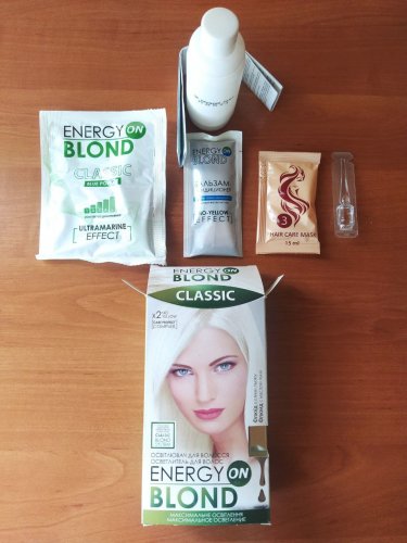 Фото  Acme Professional Осветлитель для волос  Energy Blond 30 мл від користувача Isolar