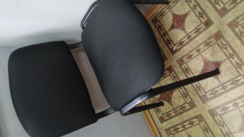 Фото Офісне крісло для відвідувачів Примтекс Плюс ISO black С-26 від користувача BelyiSnow