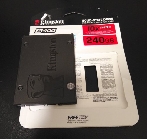 Фото SSD накопичувач Kingston A400 240 GB (SA400S37/240G) від користувача 