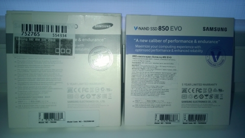 Фото SSD накопичувач Samsung 850 EVO MZ-75E250BW від користувача barmaleikin