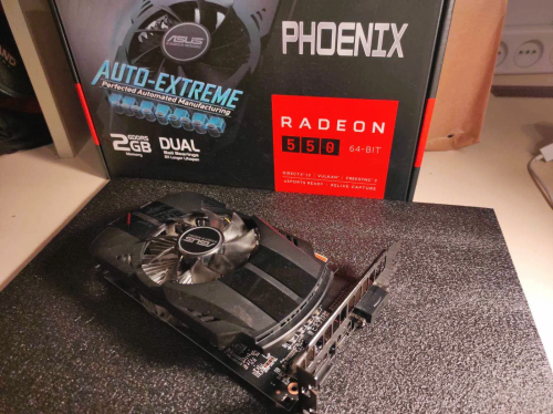 Фото Відеокарта PowerColor Radeon RX 550 2 GB GDDR5 (AXRX 550 2GBD5-HLEV2) від користувача Anton Bauman