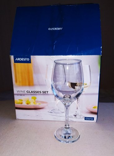 Фото келих для вина Ardesto Набор бокалов  Gloria для вина, 6*300 мл (AR2630GW) від користувача Styrman
