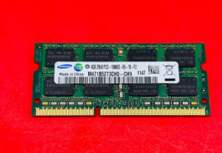Фото Пам'ять для ноутбуків Samsung 4 GB SO-DIMM DDR3 1333 MHz (M471B5273CH0-CH9) від користувача mandragor971