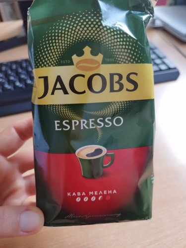 Фото Мелена кава Jacobs Monarch Espresso молотый 230г (8714599106945) від користувача Ірина Iryna