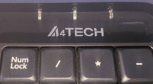 Фото Комплект (клавіатура + миша) A4Tech Fstyler FG1010 Black/Grey від користувача Romanoff