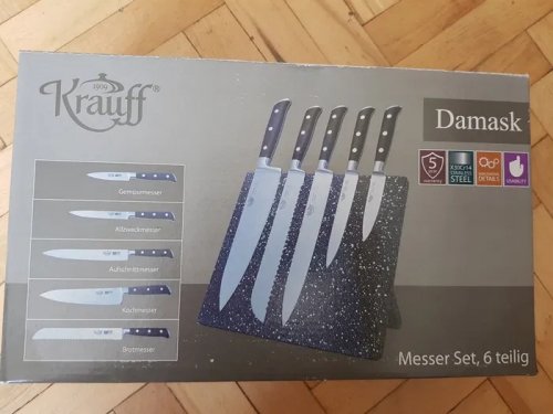 Фото Набір ножів з 6 предметів Krauff Damask 29-250-001 від користувача Andrii Demchenko