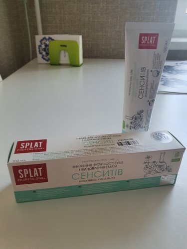 Фото зубна паста Splat Professional Sensitive Зубная паста Сенситив 100 ml (7640168930257) від користувача 2364275