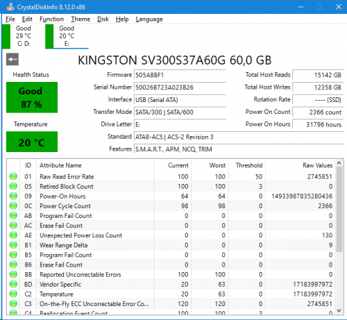 Фото SSD накопичувач Kingston SV300S37A/60G від користувача Ruloff