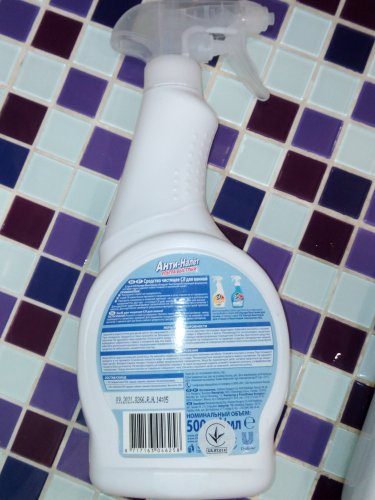 Фото Спрей для прибирання Cif Средство для чистки ванной Анти-налет 500мл (8717163046258) від користувача dr_ula