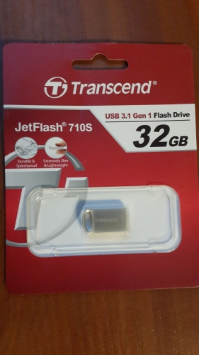 Фото Флешка Transcend 32 GB JetFlash 710 TS32GJF710S від користувача lordep