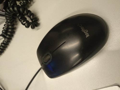 Фото Миша Logitech B100 Optical Mouse Black (910-003357) від користувача JVM