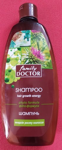 Фото  Family Doctor Шампунь  Фито-формула для ускоренного роста волос 500 мл (4823080001769) від користувача jozefin L